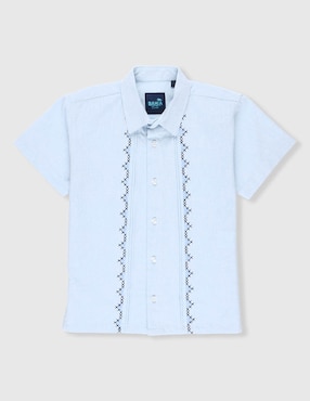 Guayabera manga corta Bahia para niño