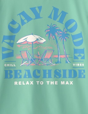 Playera Carter's manga corta para niño