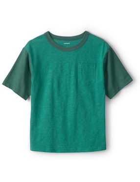 Playera Carter's manga corta para niño