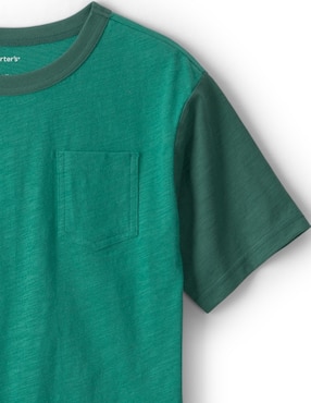 Playera Carter's manga corta para niño