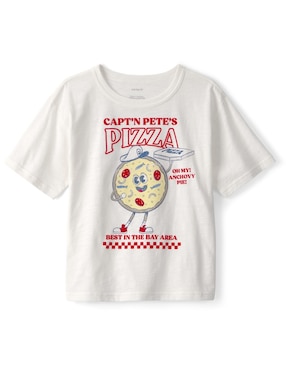 Playera Carter's manga corta para niño