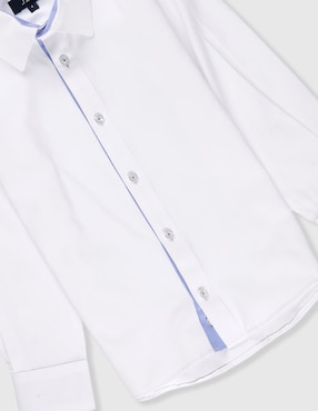 Camisa formal JBE manga larga infantil