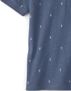 Playera tipo polo Carter's de algodón para niño