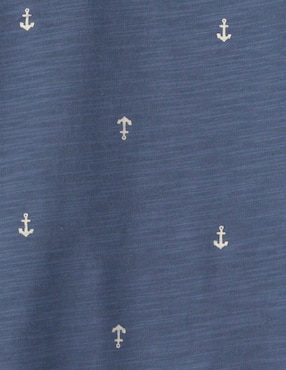 Playera tipo polo Carter's de algodón para niño