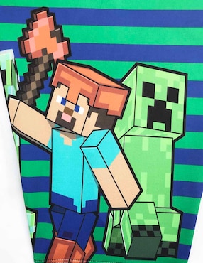 Traje de baño bóxer Minecraft para niño