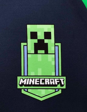 Wetshirt Minecraft estampado gráfico para niño