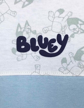 Playera Bluey Bluey manga corta para niño