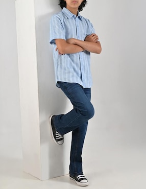 Camisa casual Yale manga corta para niño