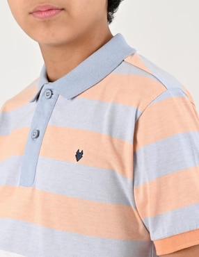 Playera tipo polo Yale para niño