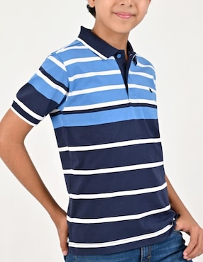 Playera tipo polo Yale para niño