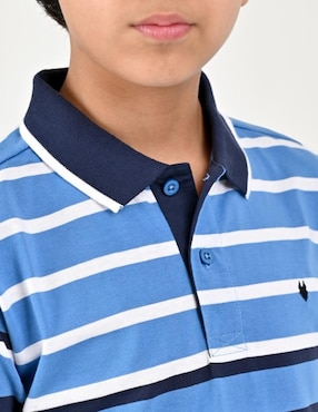 Playera tipo polo Yale para niño
