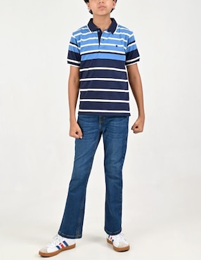 Playera tipo polo Yale para niño
