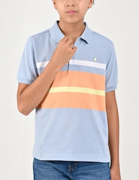 Playera tipo polo Yale para niño
