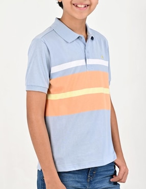 Playera tipo polo Yale para niño