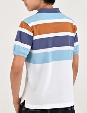 Playera tipo polo Yale para niño