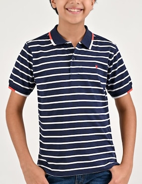 Playera tipo polo Yale para niño