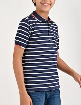 Playera tipo polo Yale para niño