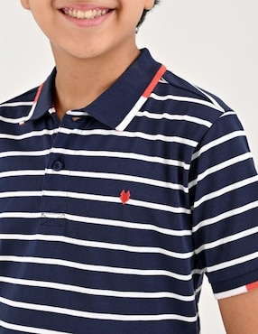 Playera tipo polo Yale para niño