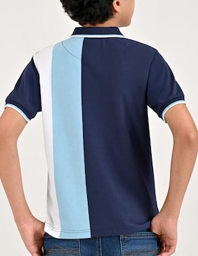 Playera tipo polo Yale para niño
