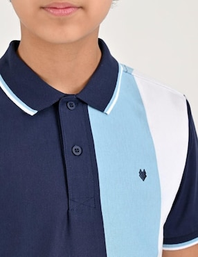 Playera tipo polo Yale para niño
