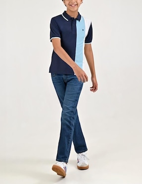 Playera tipo polo Yale para niño