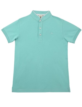 Playera tipo polo Ferrioni de algodón para niño