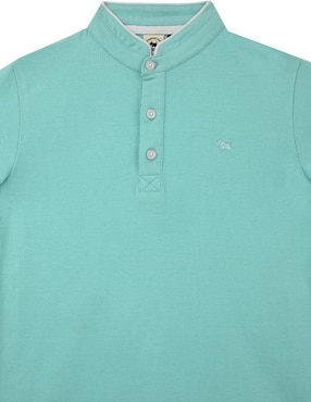 Playera tipo polo Ferrioni de algodón para niño