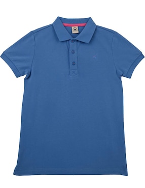 Playera tipo polo Ferrioni de algodón para niño