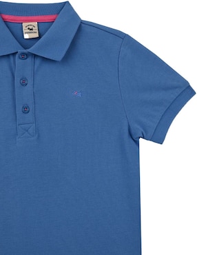 Playera tipo polo Ferrioni de algodón para niño
