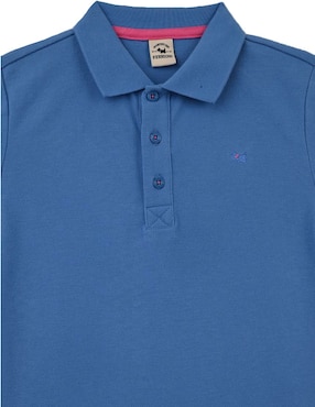 Playera tipo polo Ferrioni de algodón para niño