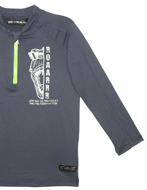 Wetshirt Skysoul estampado gráfico para niño