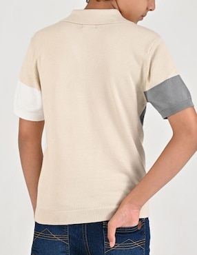 Playera tipo polo Yale para niño