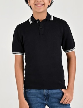 Playera tipo polo Yale para niño