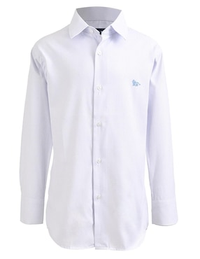 Camisa de vestir Zilery's de algodón manga larga para niño