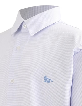 Camisa de vestir Zilery's de algodón manga larga para niño