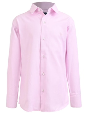Camisa de vestir Zilery's de algodón manga larga para niño