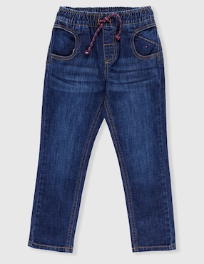 Jeans straight Ferrioni Fioravanti lavado stone wash para niño