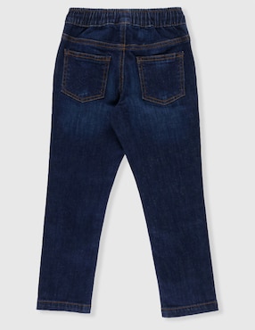 Jeans straight Ferrioni Fioravanti lavado stone wash para niño