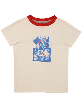 Playera Ferrioni Pytel manga corta para niño