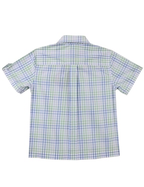 Camisa casual Ferrioni Hede de algodón manga corta para niño