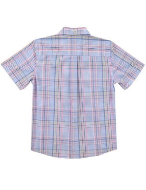 Camisa casual Ferrioni Batil de algodón manga corta para niño