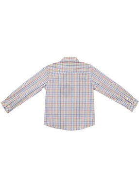 Camisa casual Ferrioni Bande de algodón manga larga para niño
