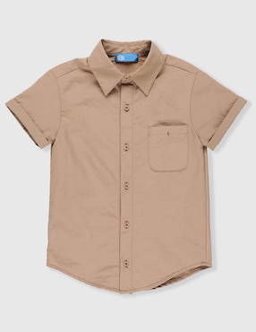 Camisa casual Piquenique manga corta para niño