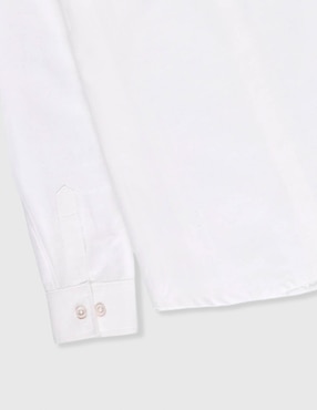 Camisa de vestir ÁBITO de algodón manga larga para niño