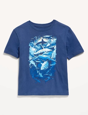 Playera Old Navy manga corta para niño