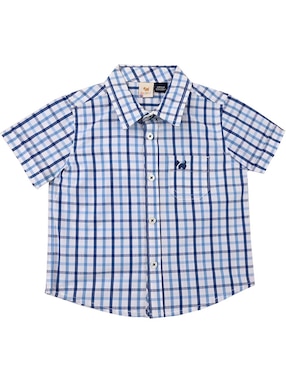 Camisa casual Ferrioni Arita de algodón manga corta para niño