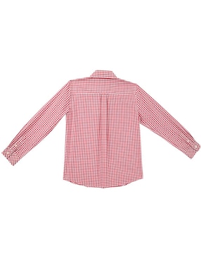 Camisa casual Ferrioni Esker de algodón manga larga para niño