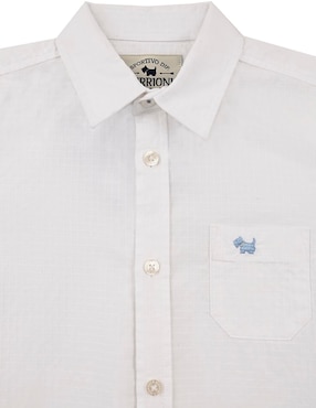 Camisa casual Ferrioni Nalit de algodón manga larga para niño