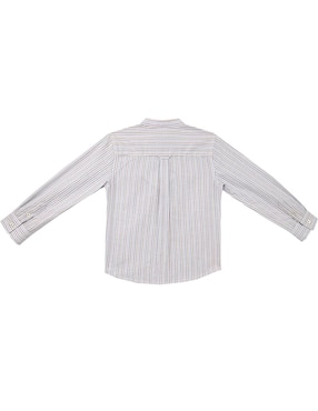 Camisa casual Ferrioni Javert de algodón manga larga para niño
