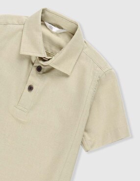 Playera tipo polo Piquenique para niño
